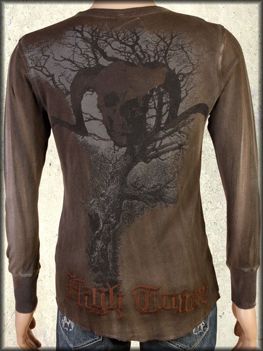 Black Hearts Brigade High Tower Skull Antlers Tree Ornate Script