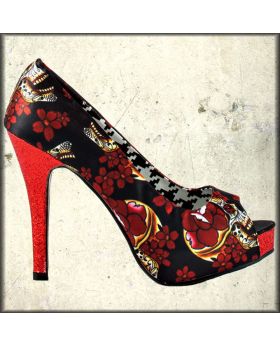 iron fist sugar skull heels